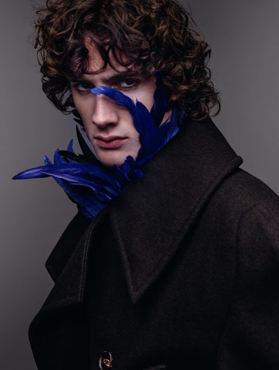 @sombr wearing @egon_lab FW 26 for ELLE USA